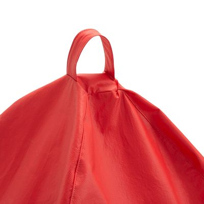 Imagen 2 del producto Pouf Pera Rojo Eco Cuero 100x80x80 cm Máxima Design