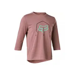 FOX - Polera Bicicleta Niño Ranger Drirelease® Manga 3/4 Morado