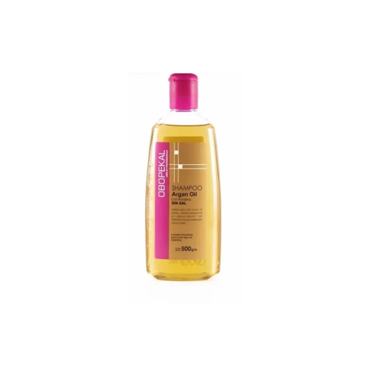 OBOPEKAL - Shampoo Obopekal Argan Sin Sal 500ml