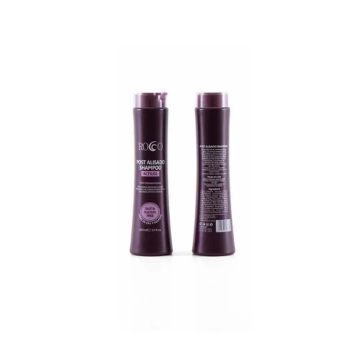 ROCCO - Shampoo Post Alisado Rocco Sin Sal 400ml