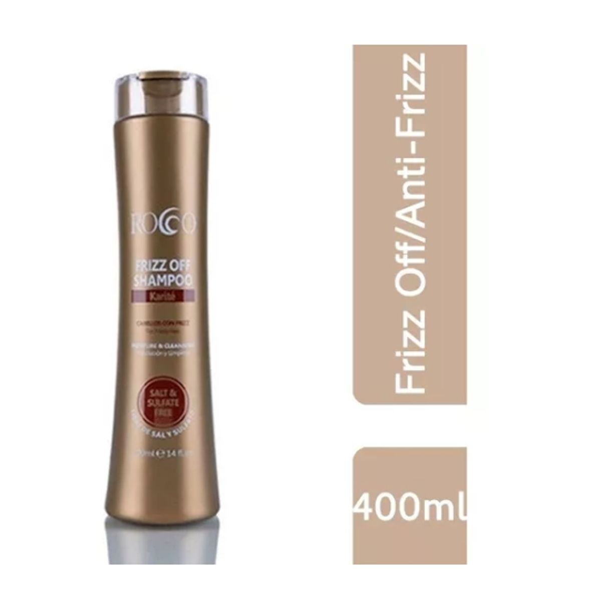 ROCCO - Shampoo Anti Frizz Rocco Sin Sal 400ml