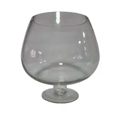 GENERICO - Copón Copa De Vidrio Decorativo 16,5 cm.