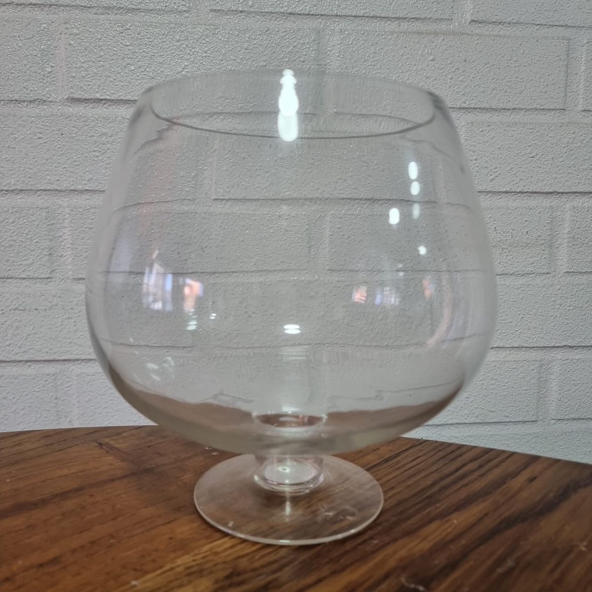 GENERICO - Copón Copa De Vidrio Decorativo 16,5 cm