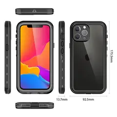XUNDD - Carcasa para iPhone 13 Pro Max Sumergible Antigolpes Outdoor