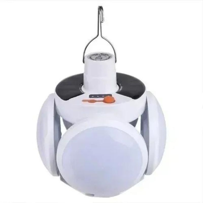 GENERICO - Lampara Solar De Emergencia Bombilla Redonda Led