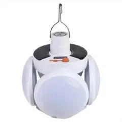 GENERICO - Lampara Solar De Emergencia Bombilla Redonda Led