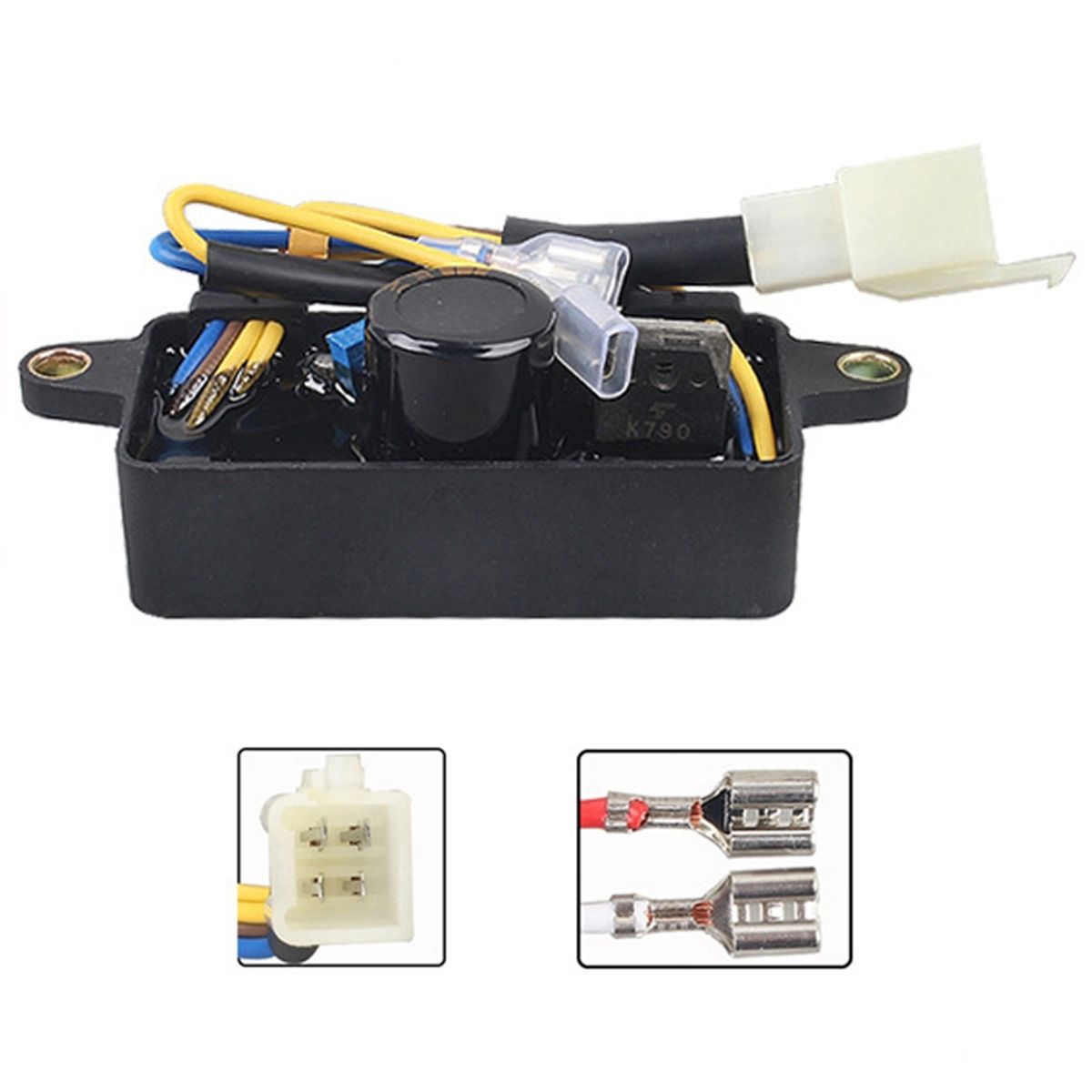 KUANGYE - Regulador De Voltaje Avr 1-3kw Monofasico Ec2500 Tt08b-3e