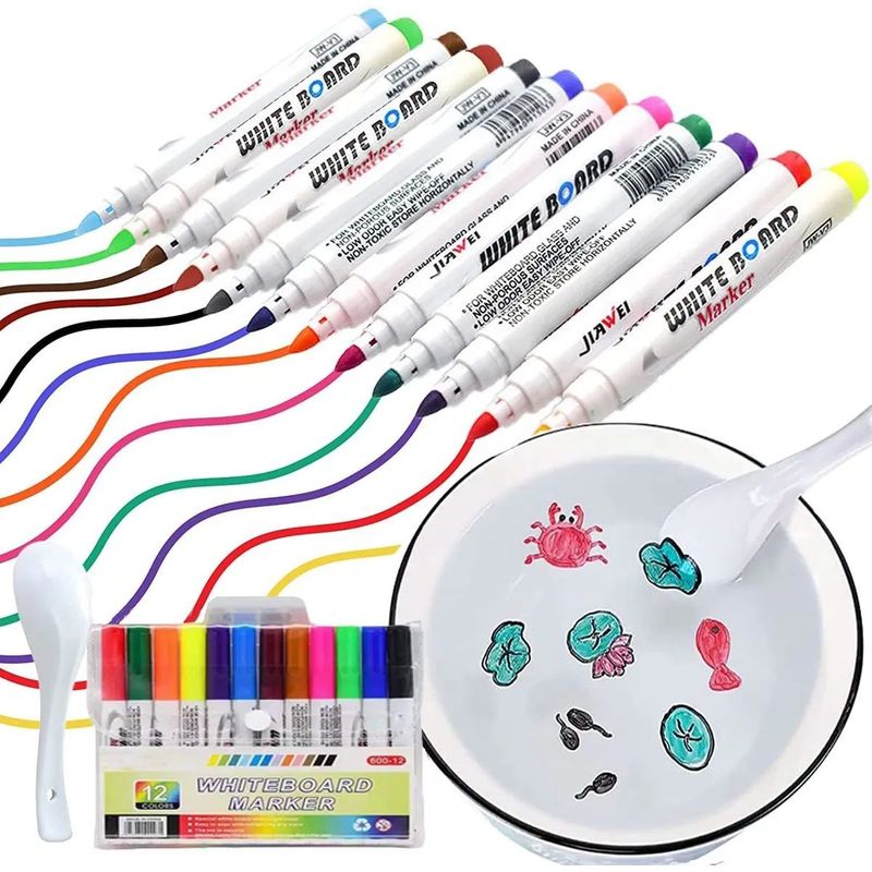 KUANGYE - Pluma Mágica De Pintura De Agua Pluma De Tinta Flotante Mág