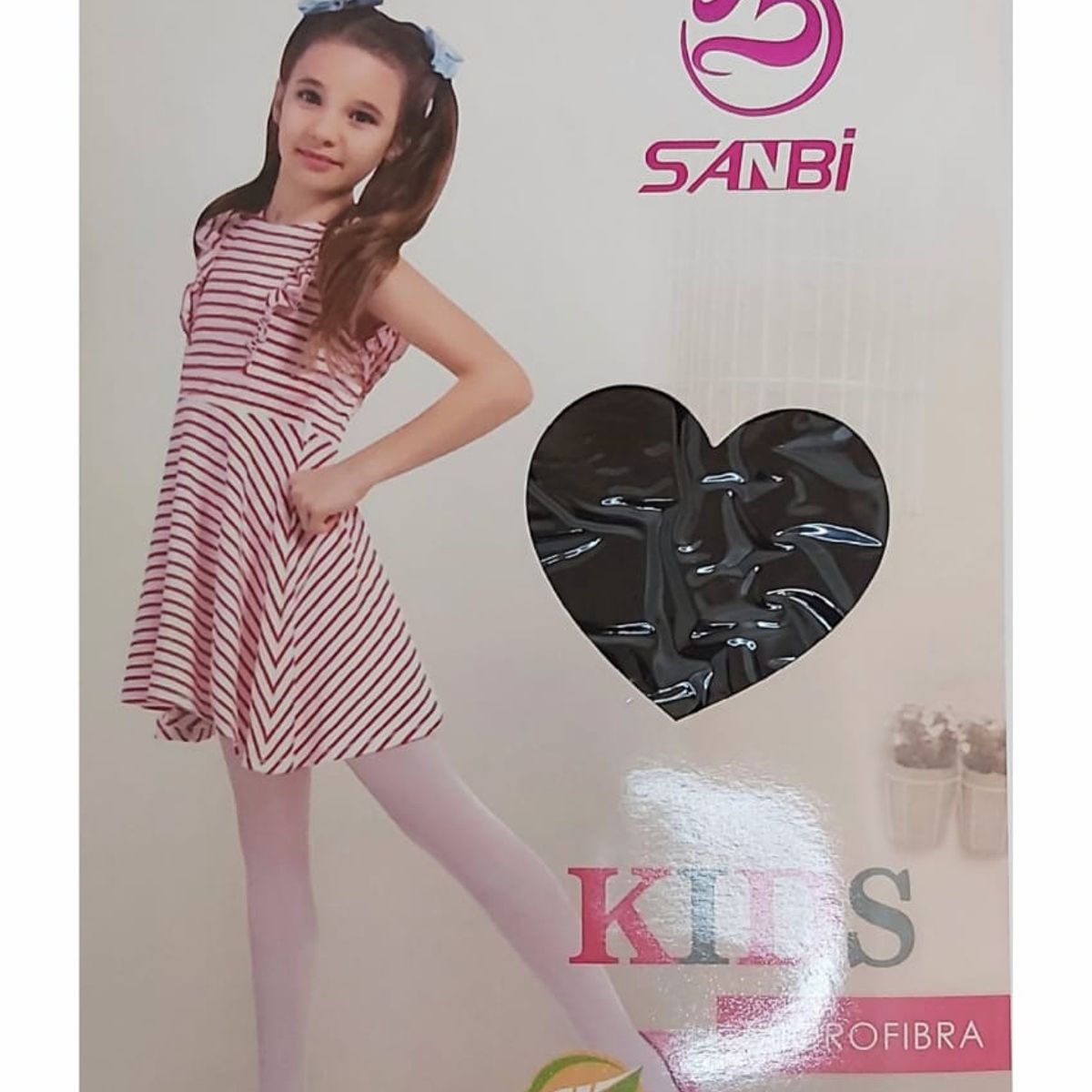 GENERICO - Medias Pantys Niñas Microfibra Talla 5-7