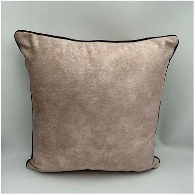 Imagen 2 del producto Fundas De Cojín Beige de Cuero sintetico pack de 02 unidades.