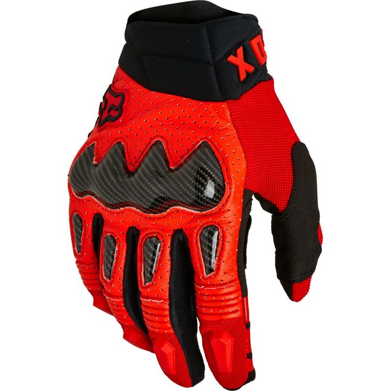 FOX - Guantes Moto Bomber Rojo Fox FOX