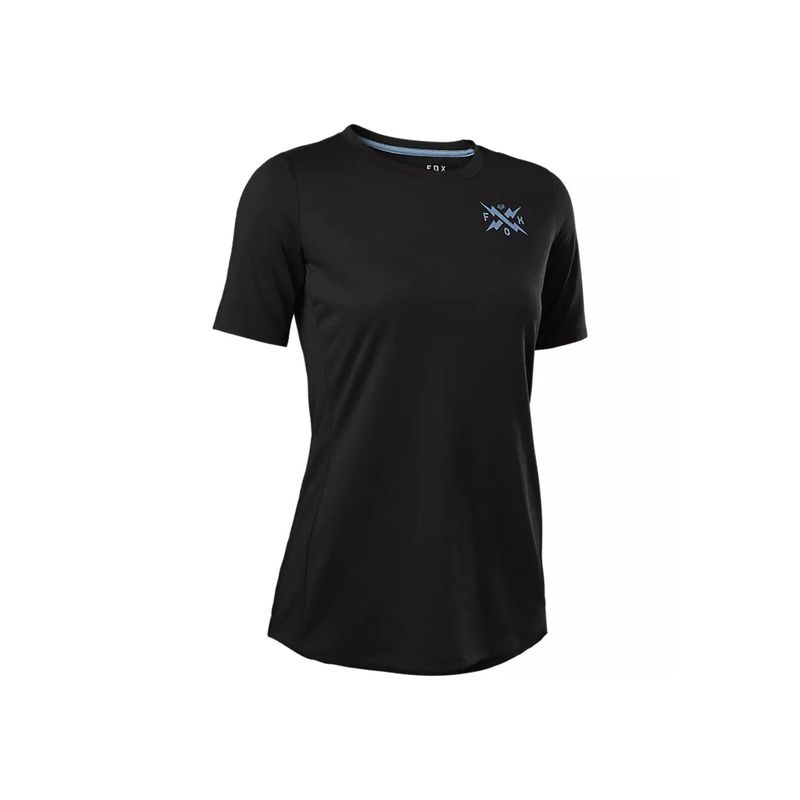 FOX - Polera Bicicleta Mujer Ranger Calibrated Drirelease® Negro Fox FOX