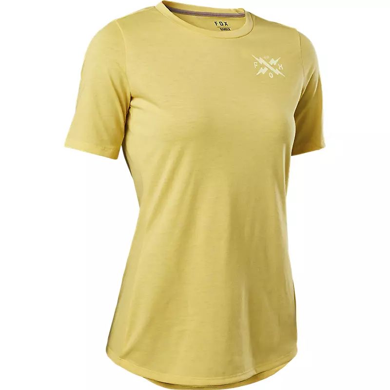 FOX - Polera Bicicleta Mujer Ranger Calibrated Drirelease® Amarillo Fox FOX