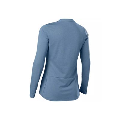 Imagen 2 del producto Polera Bicicleta Mujer Ranger Drirelease® Manga Larga Azul