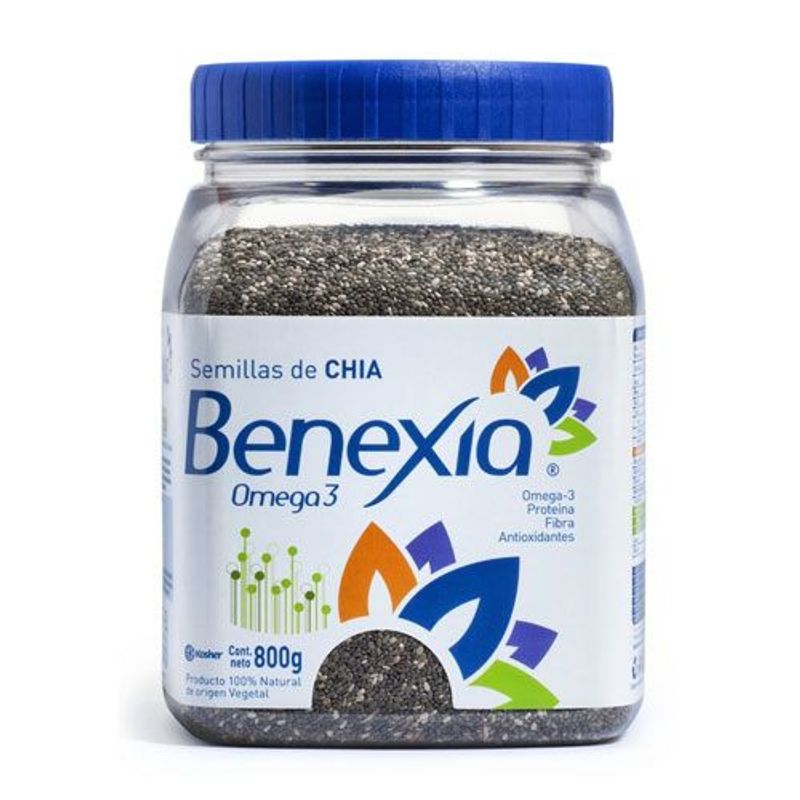 GENERICO - Semilla de Chia 800 g pote - Benexia