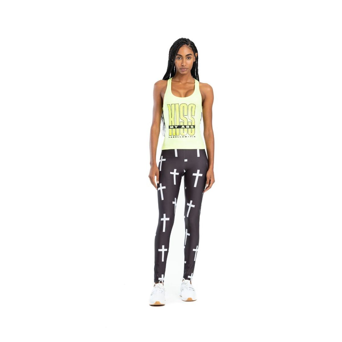 LABELLAMAFIA - Legging Hardcore Ladies Estampado Cruz