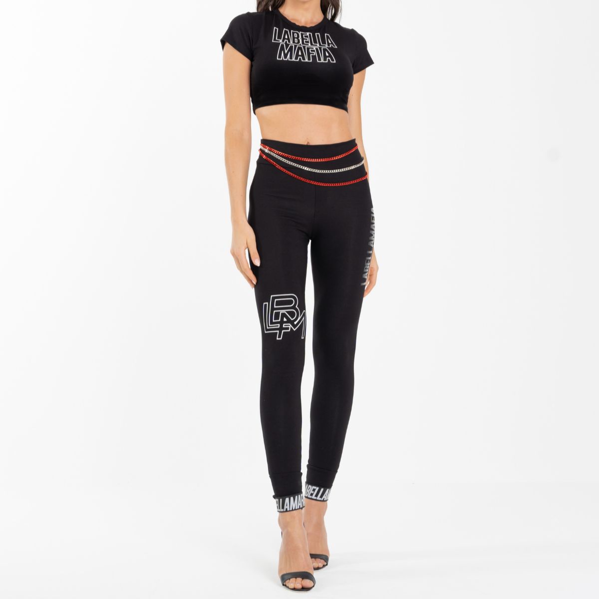 LABELLAMAFIA - Legging Bloodmary Negro