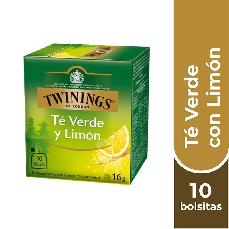 TWININGS - Twinings Té Verde Con Limón x 10 Bolsitas TWININGS