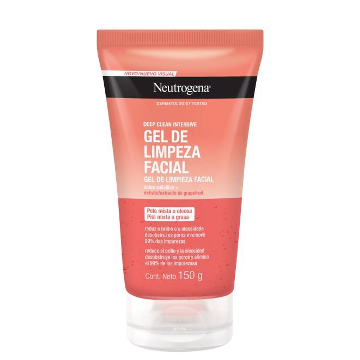NEUTROGENA - Gel Limpieza Neutrogena Deep Clean Intensive Grapefruit 150G