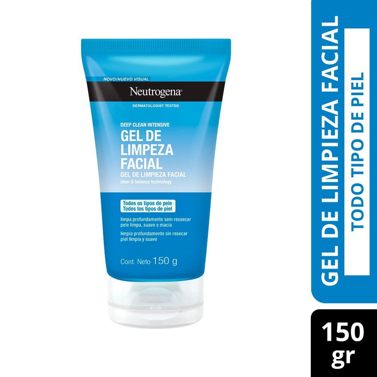 NEUTROGENA - Gel De Limpieza Facial Neutrogena® Deep Clean Intensive 150G