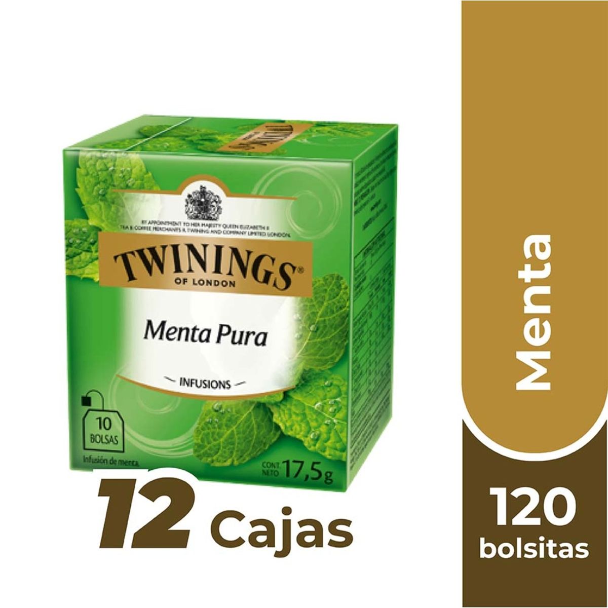 TWININGS - Twinings Té Menta x120 Bolsitas TWININGS