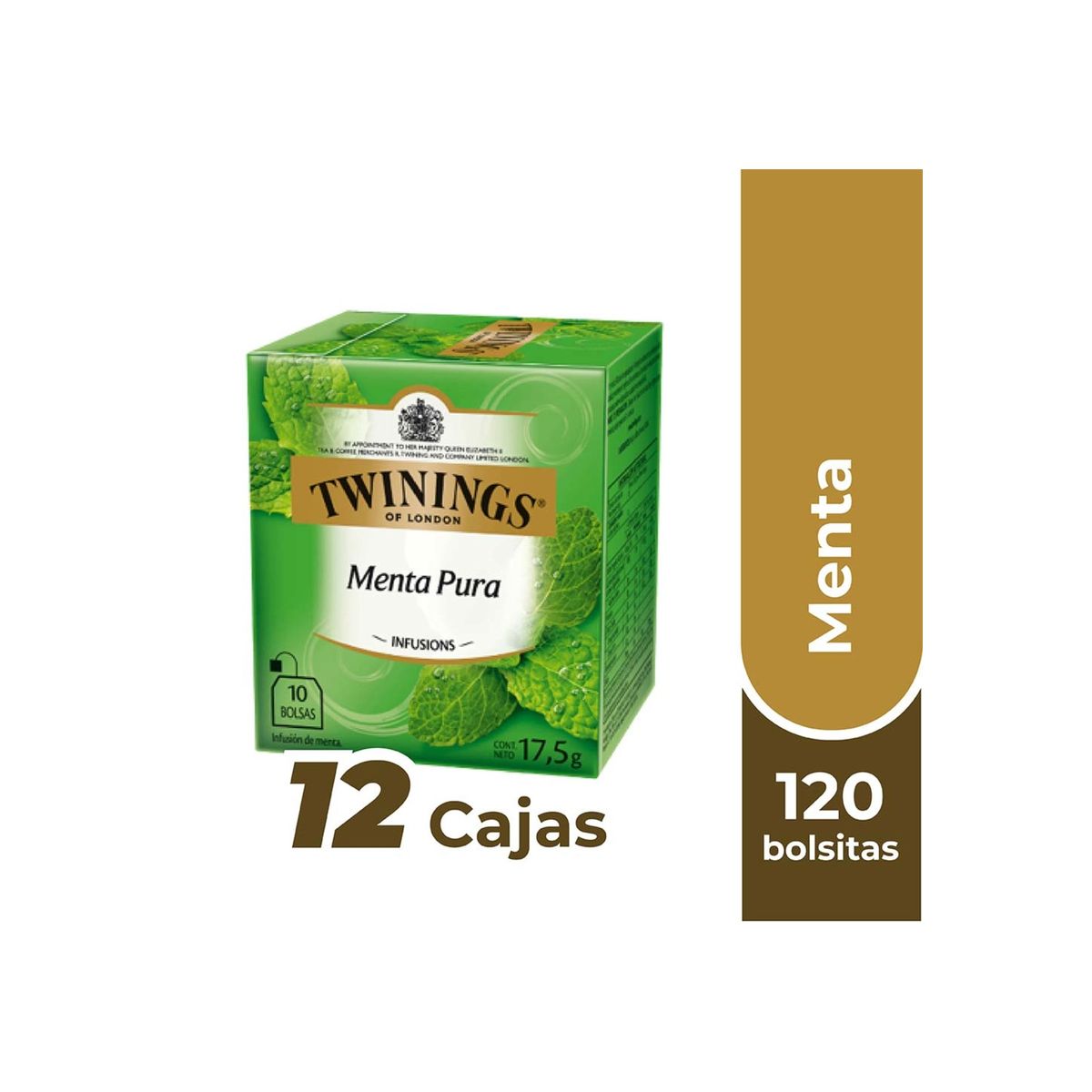 TWININGS - Twinings Té Menta x120 Bolsitas TWININGS