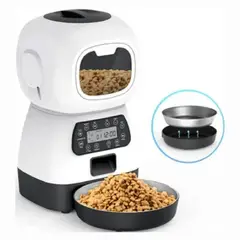 GENERICO - Dispensador Alimento Automático Perros Gatos Mascota Voces