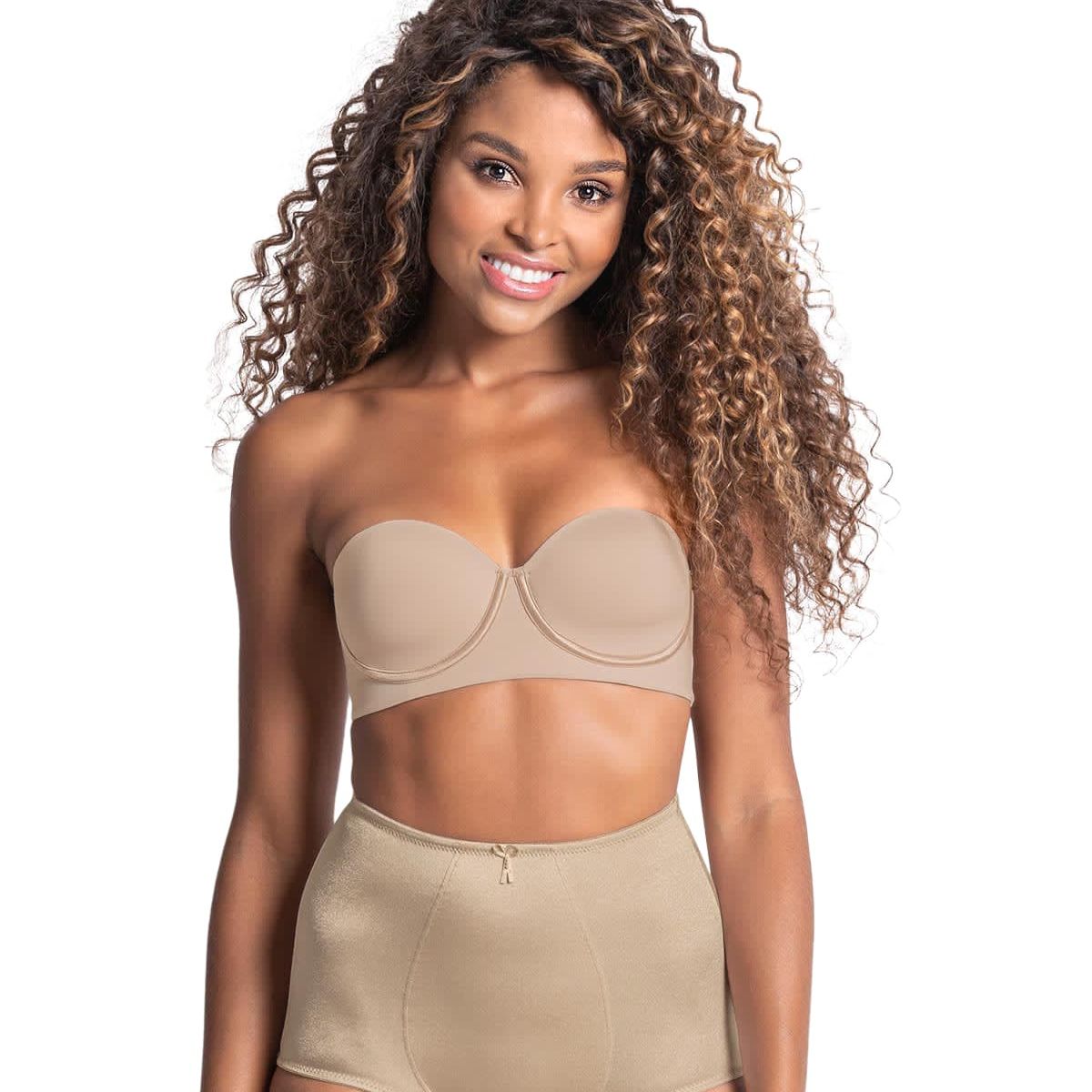 LEONISA - Calzón faja clásico de control suave 0233 Beige