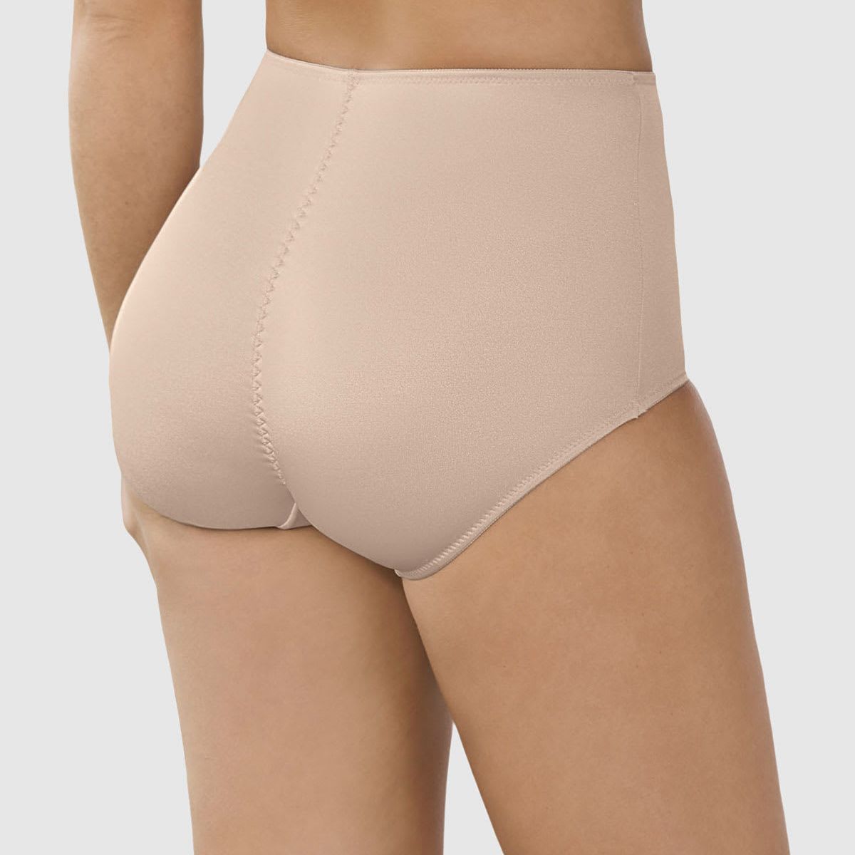 LEONISA - Calzón faja clásico de control suave 0233 Beige
