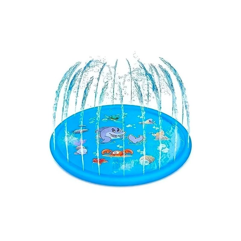 GENERICO - Alfombra De Agua 1 Metro Piscina Lanza Chorros Niños.