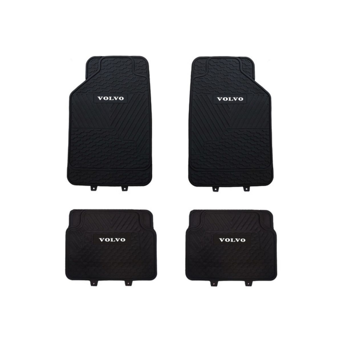 GENERICO - Pisos De Goma 4 Piezas Marca Volvo Para Vehículos