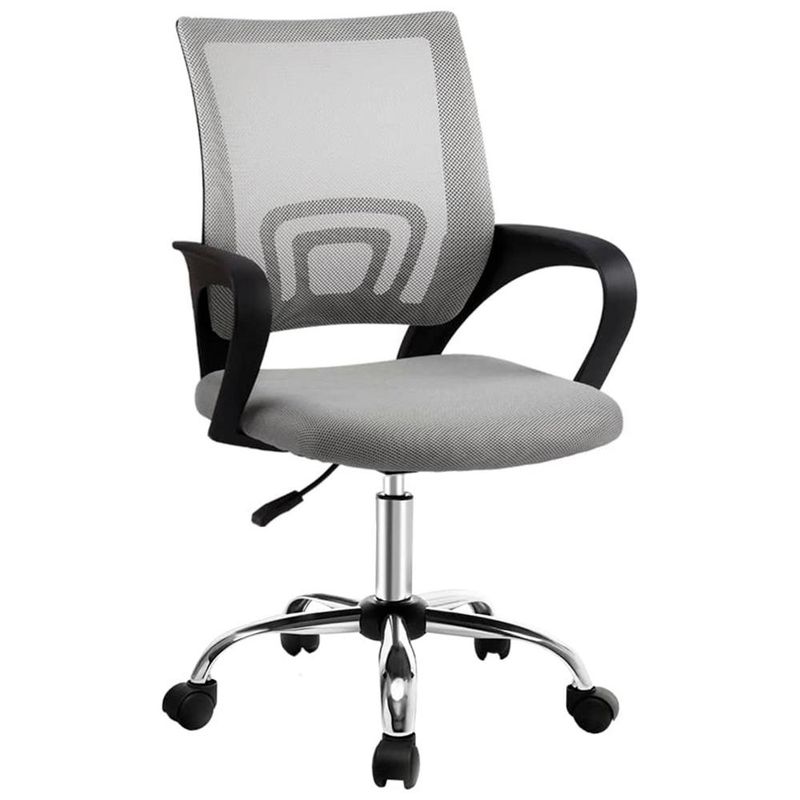 DETODOYMAS - Silla De Escritorio Oficina Malla Mesh Colores - Gris