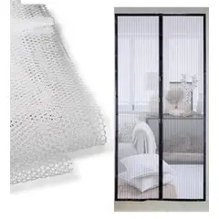 GENERICO - CORTINA PUERTA ANTIMOSQUITO COLOR BLANCO AP01