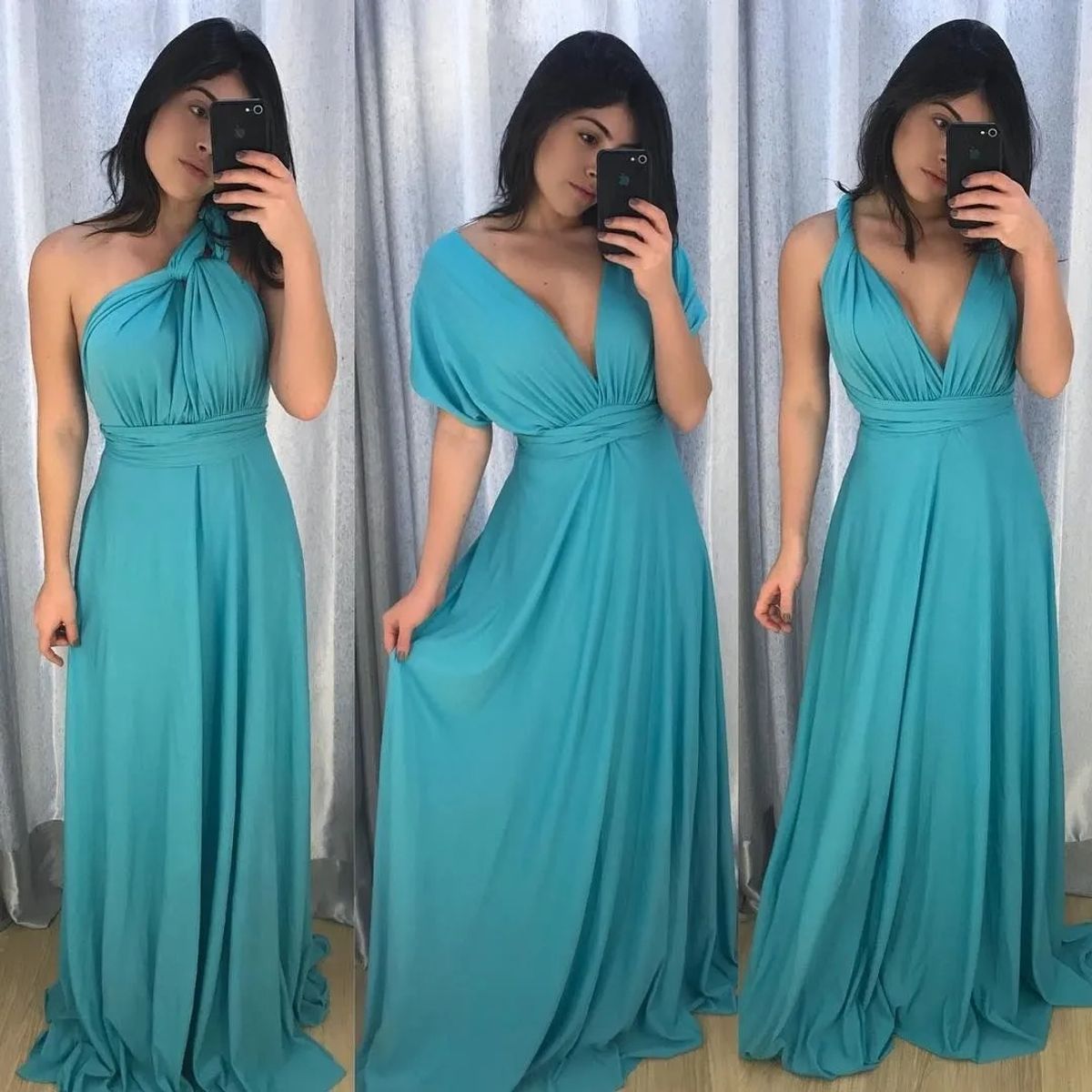 HENNE CLOTHING - Vestido de Fiesta Largo - Elegante - Gala - Noche