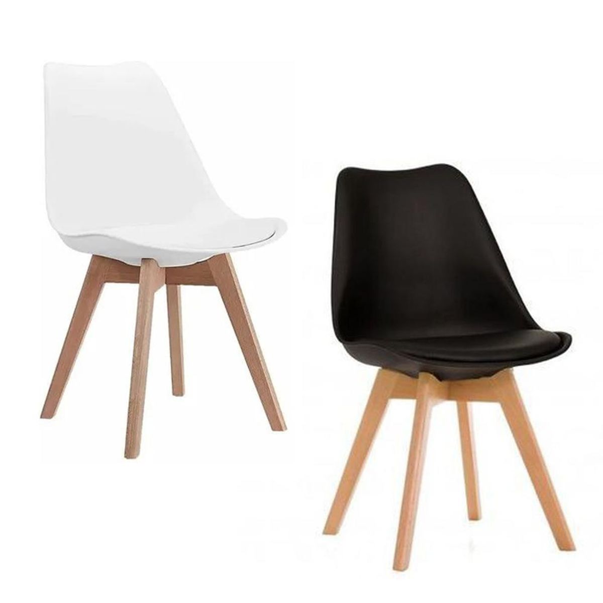 DETODOYMAS - Silla Eames Acolchada Tulip Colores DETODOYMAS