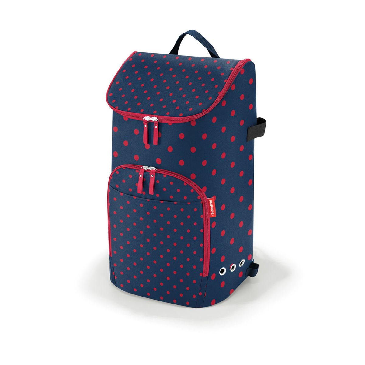 REISENTHEL - Carro de compras con arrastre Citycruiser - mixed dots red REISENTHEL