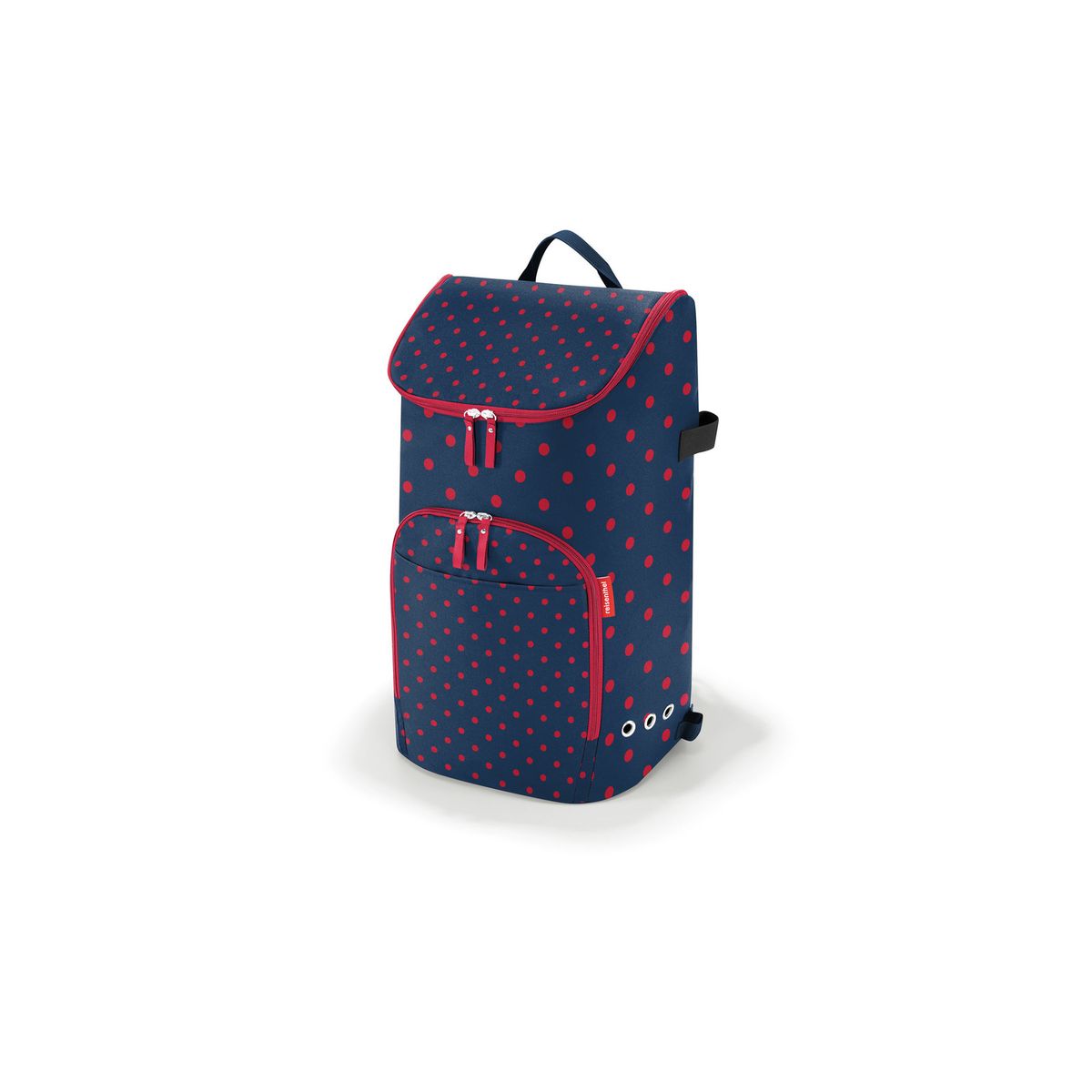 REISENTHEL - Carro de compras con arrastre Citycruiser - mixed dots red REISENTHEL