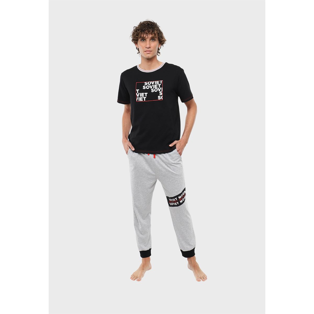 SOVIET - Pijama Hombre 2 Piezas Largo Soviet SOVIET