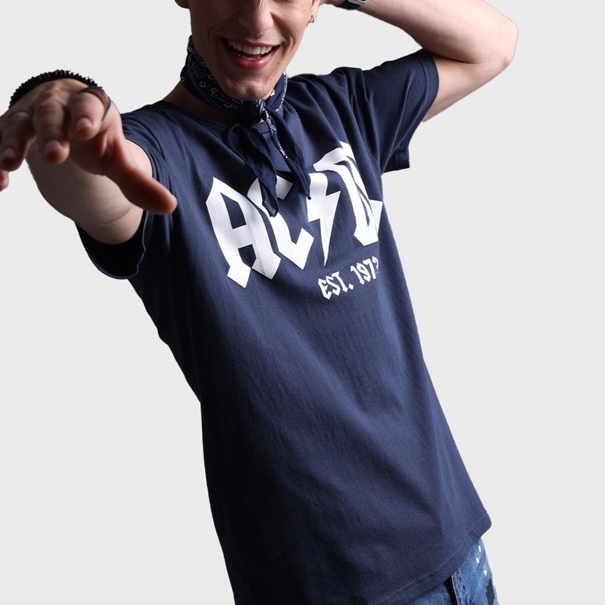 SOVIET - Polera Rock AC/DC Hombre Soviet SOVIET