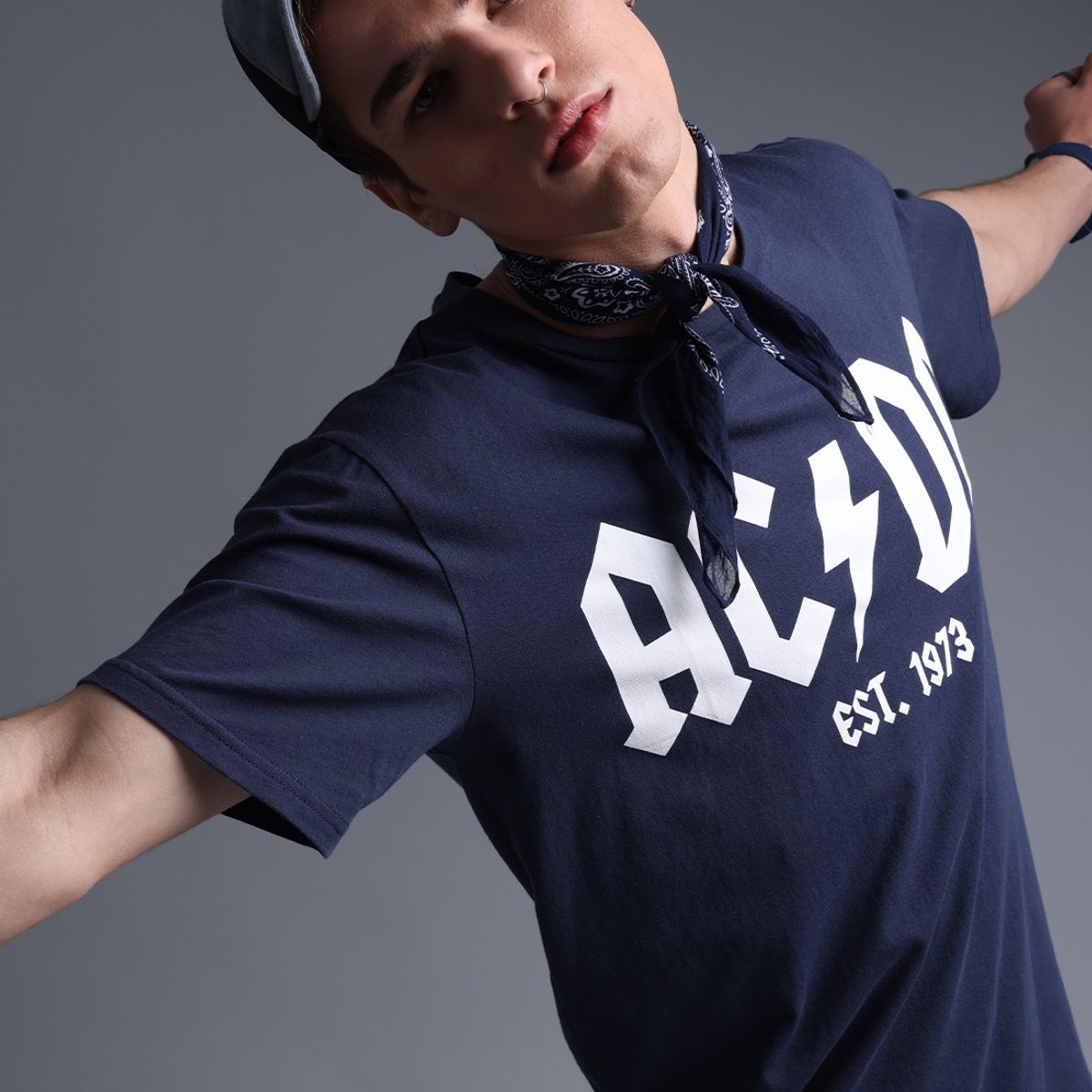 SOVIET - Polera Rock AC/DC Hombre Soviet SOVIET