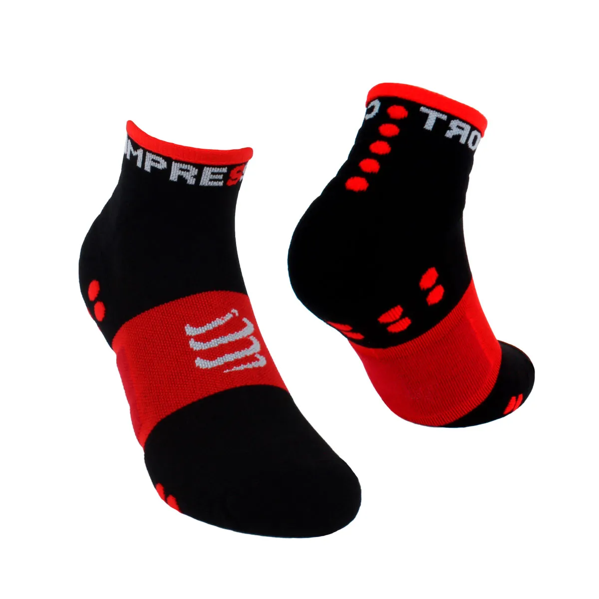 COMPRESSPORT - Calcetín  Training  Bi-Pack Negro Compressport