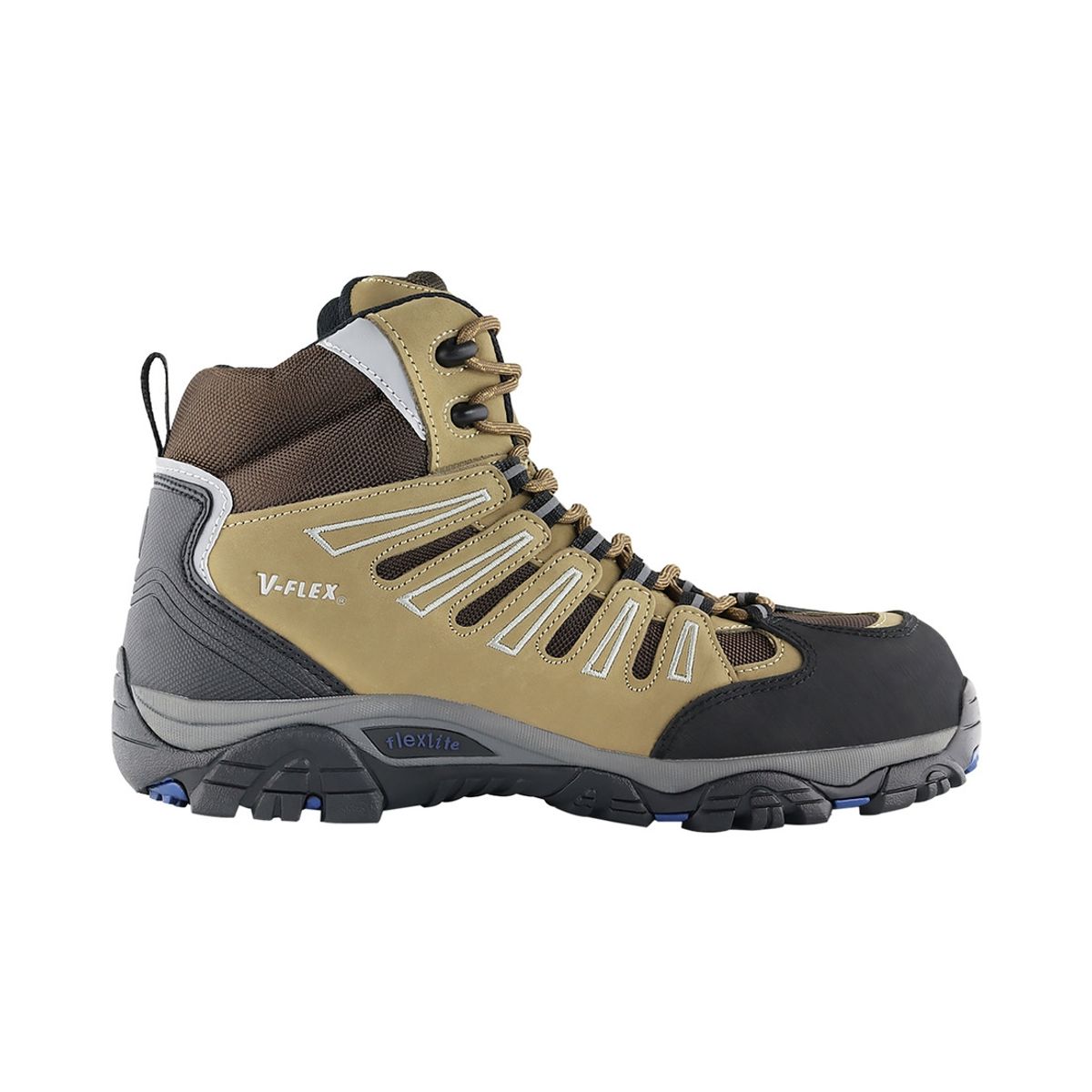 VFLEX - Botín V35 Café/Negro Vflex V FLEX