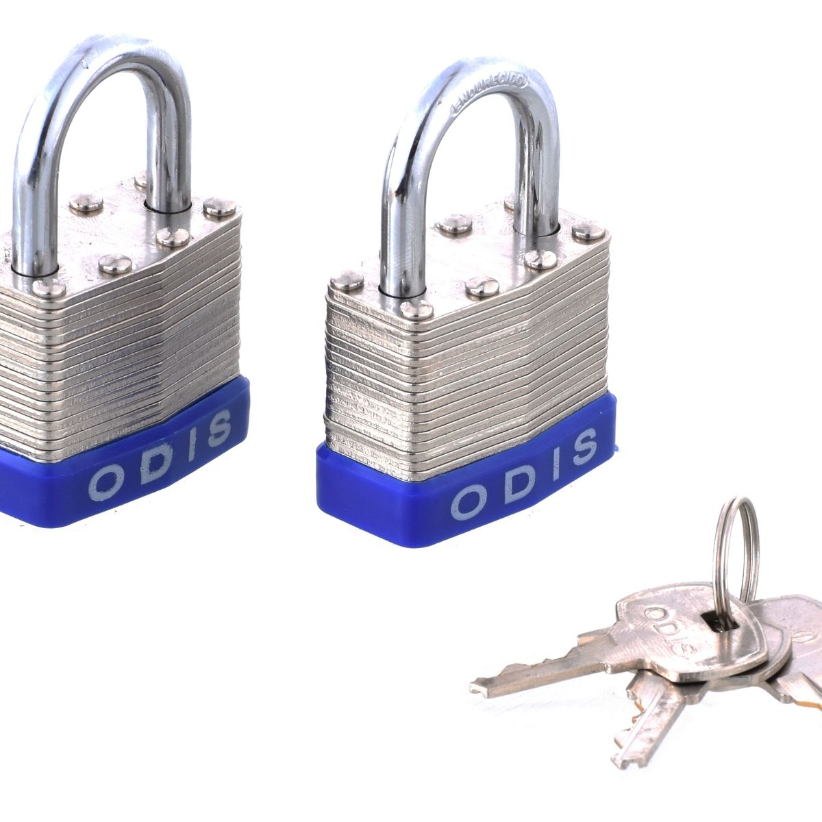 ODIS - Pack 2 Candados Laminado Odis 50mm Acero Zincado