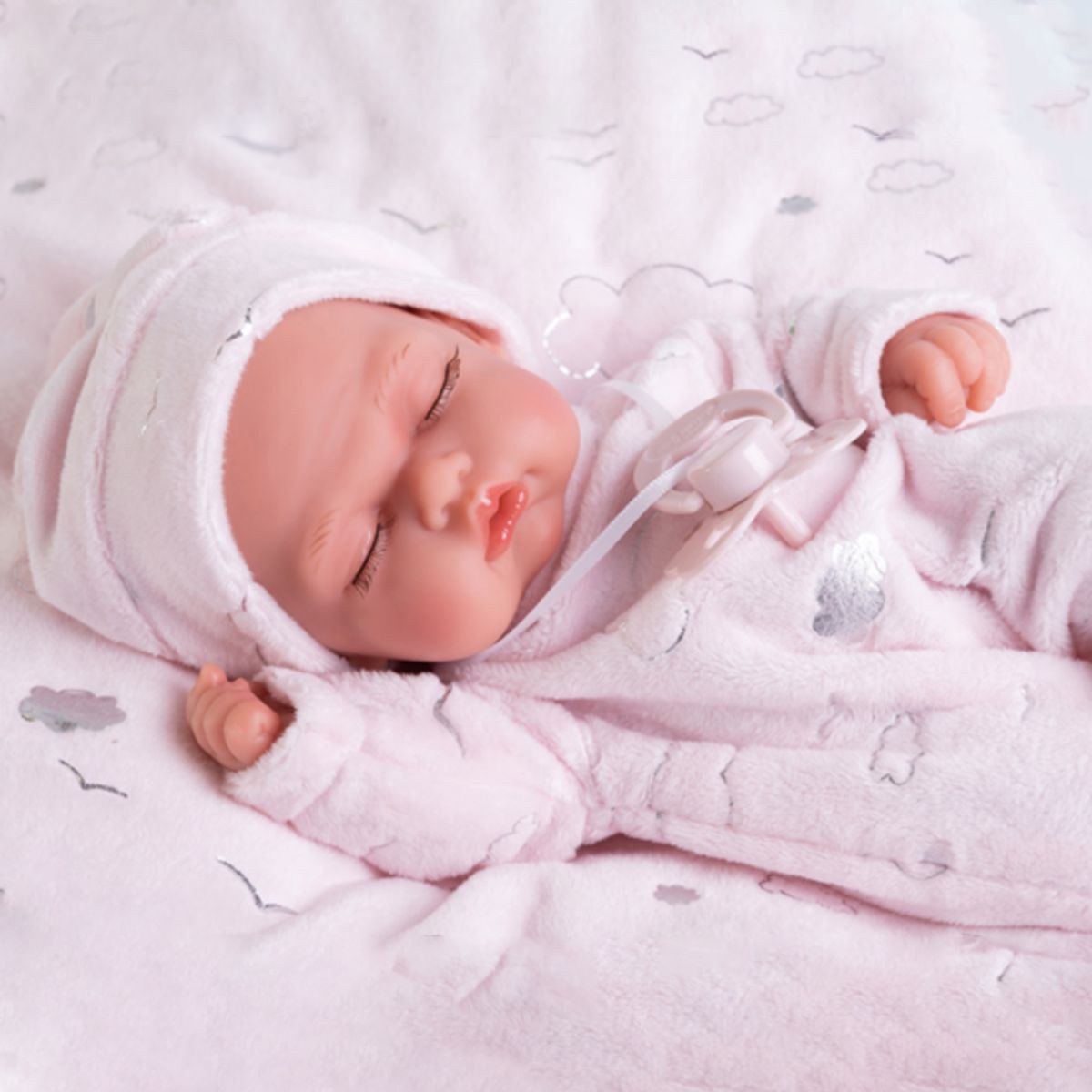 ANTONIO JUAN - Bebé Reborn Pitu Luni Antonio Juan Sueños en las Nubes