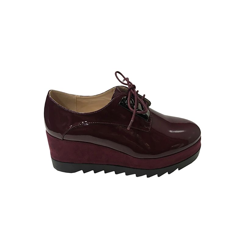 TODOPIEL - Mocasin Mujer Burdeo Todopiel