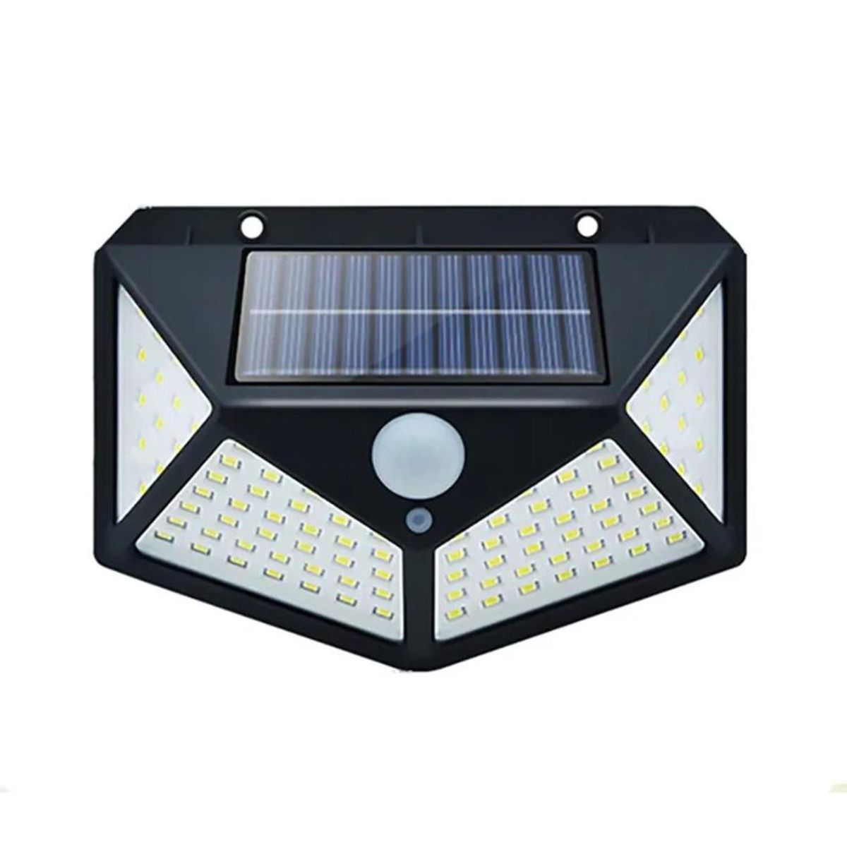 GENERICO - Foco Solar 100 Led Sensor Movimiento De Exterior Pared