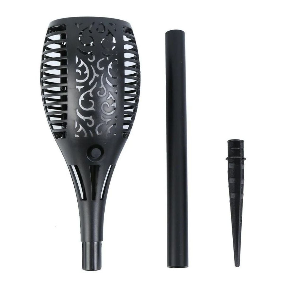 GENERICO - Luz Solar Estaca Estilo Antorcha Para Jardín Al Aire Libre