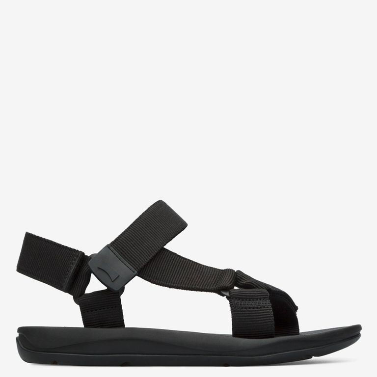CAMPER Match Sandalia Hombre Negra