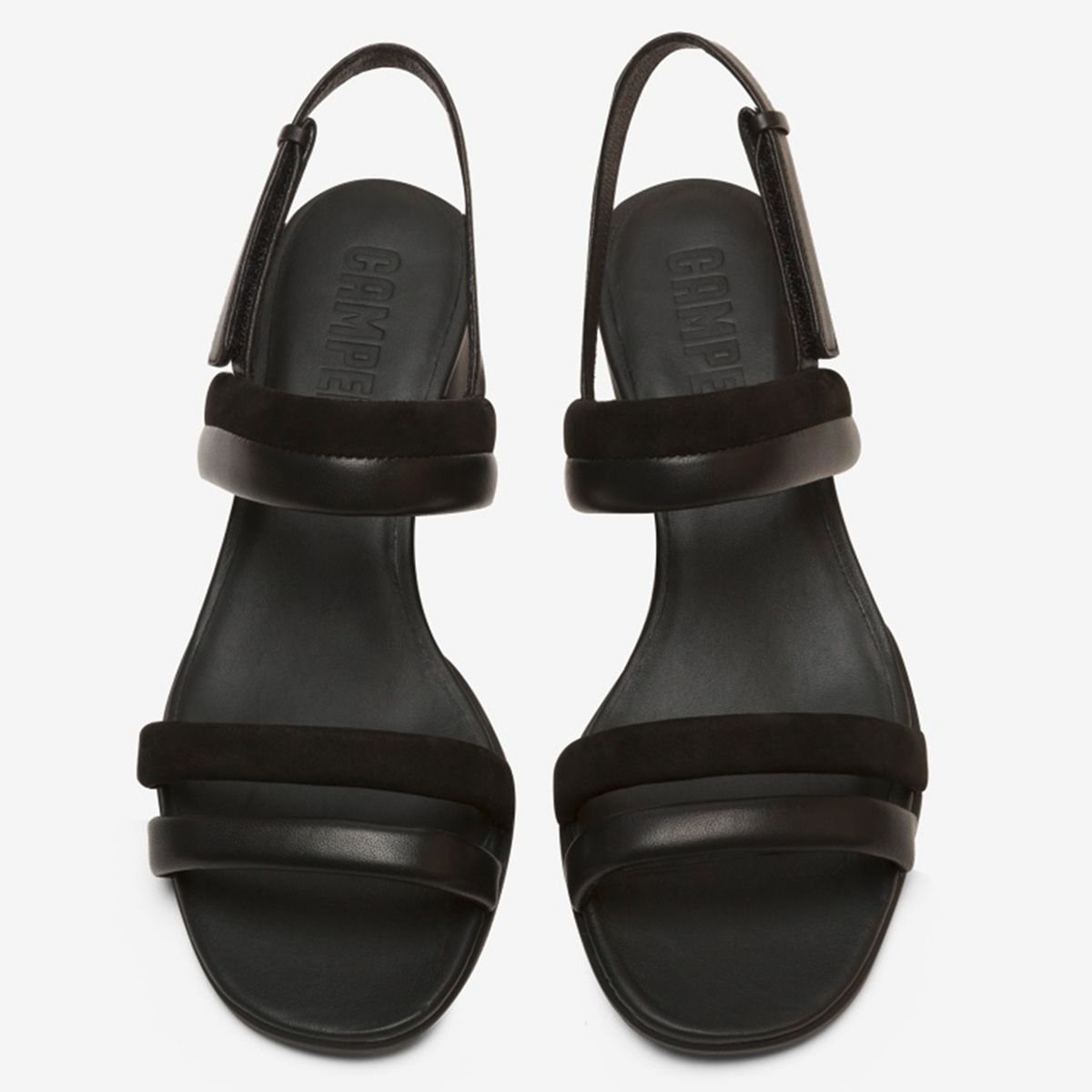 CAMPER - Sandalia Cuero Mujer Negro