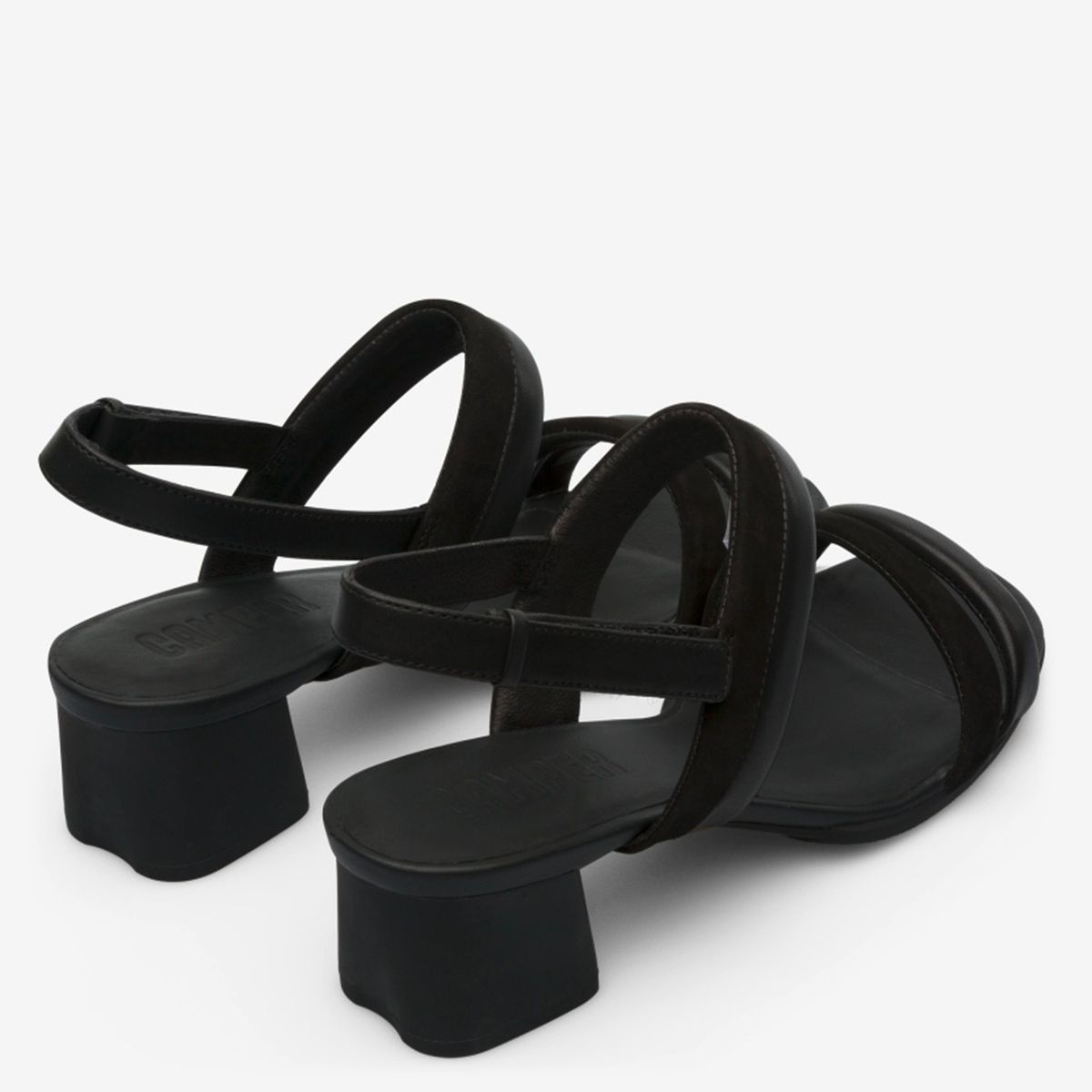 CAMPER - Sandalia Cuero Mujer Negro